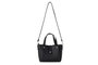 Vince Camuto Bolso de Mano Bellagio - Negro, 100% Piel de Polivinilo, Elegante y Sofisticado para Cualquier Ocasión